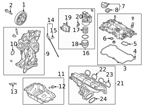 Throttle Body for 2021 Hyundai Elantra #0