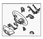 56100D4040WK - Steering: Steering Wheel for Kia: Optima Image