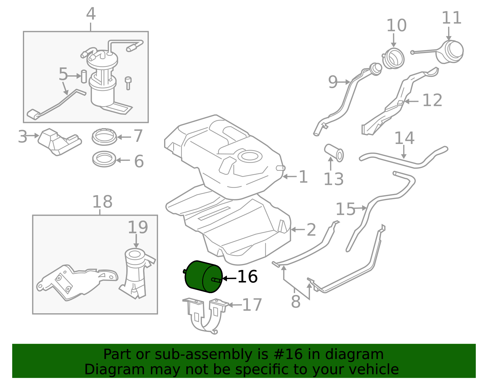 1986-2008 Ford | Fuel Filter | FOTZ-9155-B | Walls' Ford Parts
