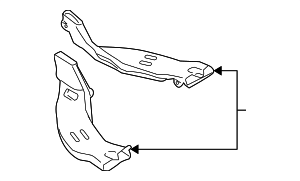 8E0819801C - Body: Instrument Panel Air Duct for Audi Image
