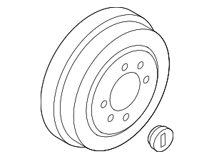 D32063LM0JNW - : Value Advantage™ DRUM-BRAKE,REAR for Nissan: NV200 Image