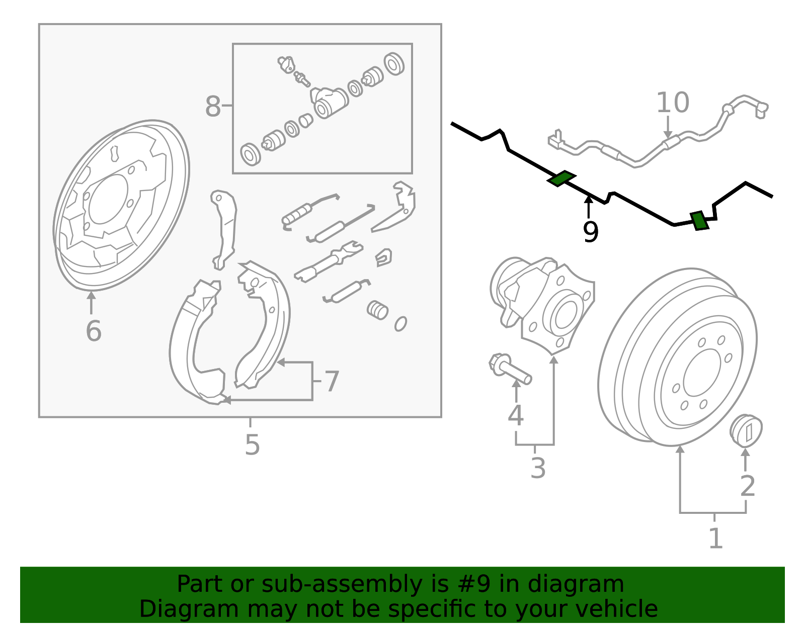 46290-3LM0A - High-Quality Brake Hydraulic Line for 2013-2021 Nissan ...