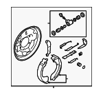 440003LM0A - Brakes: Brake Assembly for Nissan: NV200 Image
