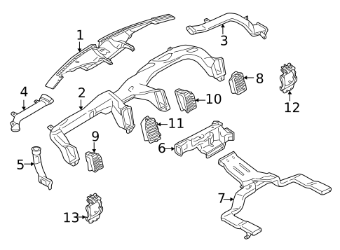 Ducts for 2022 Ford F-150 #1