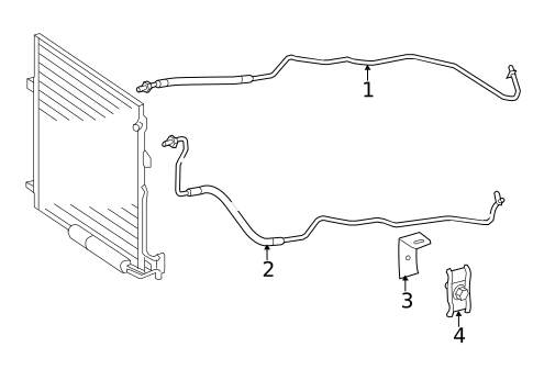 Trans Oil Cooler for 2007 Mercedes-Benz R 63 AMG&reg; #0