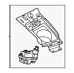 9GT825132COK1 - : Hood Scoop Bracket for Porsche: 911 Image