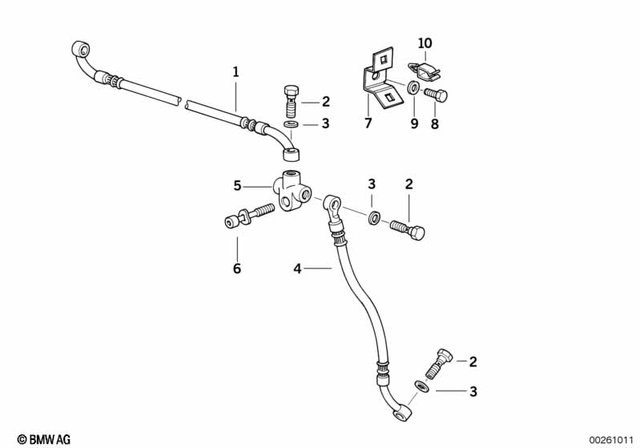 34321242205 - Brakes: Hollow Bolt -  for BMW-Motorrad Image