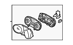 940013Q023 - : Instrument Cluster for Hyundai: Sonata Image