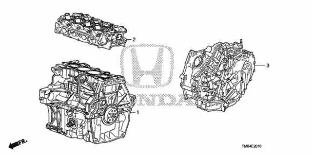 Engine Assy. - Transmission Assy. for 2010 Honda Insight #0