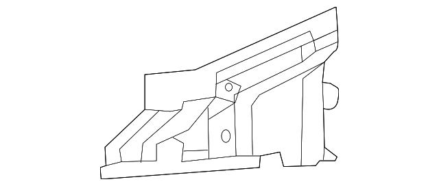 2013-2020 INFINITI Quarter Panel Reinforcement 788523JA0A | OEM