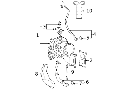 Turbo Charger for 2024 Audi A3 Quattro #0