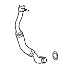 6Q145735F - Engine: Lower Pipe for Audi: A3, A3 Quattro Image