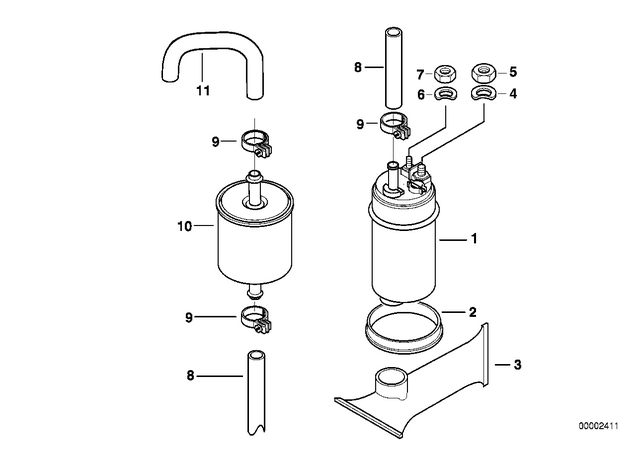 16141464730 - : Suppressed Fuel Pump for BMW-Motorrad Image