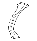 3F2Z19C680AB - Body: Rear Duct for Ford: Freestar | Mercury: Monterey Image