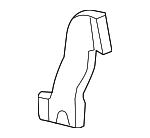 3F2Z19C680AA - Body: Rear Duct for Ford: Freestar | Mercury: Monterey Image