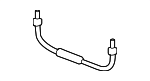 99635296202 - Brakes: Brake Line for Porsche: 718 Boxster, 718 Cayman, 911, Boxster, Cayman Image