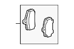 982698451C - Brakes: Brake Pads for Porsche: 718 Boxster, 718 Cayman, 911, Boxster, Cayman Image