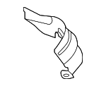48649JD90A - Steering: Heat Shield for Nissan Image