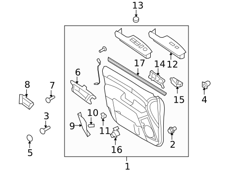 Fuel Door for 2009 Kia Borrego #0