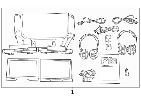 Entertainment System Components for 2024 Ford F-150 Lightning #0