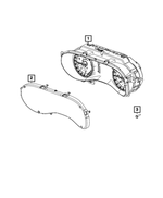 68529067AA - : Instrument Panel Cluster for Mopar Image