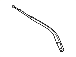 DKB102840 - Body: Wiper Arm for Land-Rover Image