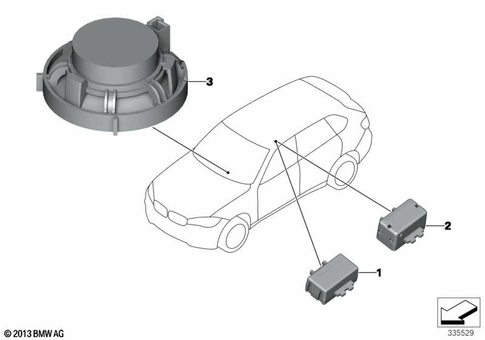 Hands-Free Telephone for 2019 BMW X6 35i #0