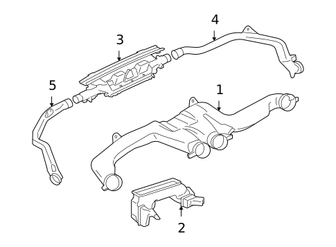 Ducts for 2010 Mitsubishi Eclipse #0