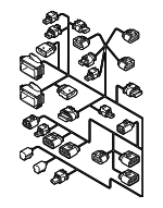 6K971627AB - Electrical: Engine Harness for Volkswagen: Beetle, Jetta Image