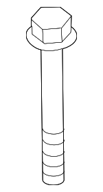 90119A0120 - Electrical: Mount Bracket Lower Bolt for Lexus: ES250, ES350, GX550, LS500, LS500h, LX570, LX600, LX700h, NX250, NX350, NX350h, NX450h+, RC F, RC200t, RC300, RC350, RX350, RX350h, RX450h+, RX500h Image