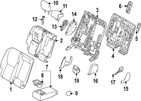 Second Row Seats for 2025 Toyota Land Cruiser #0