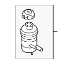 571502J000 - Steering: Power Steering Pump Reservoir for Kia: Borrego Image