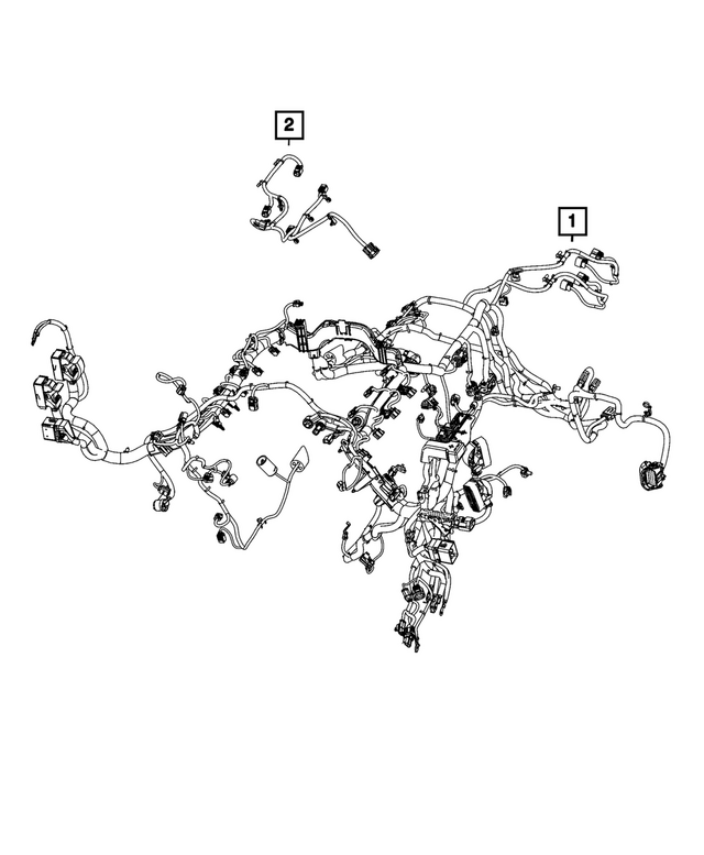 68649502AD - Electrical: Engine Wiring for Mopar Image image
