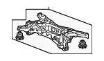 50300SZBA01 - Suspension: Cross-member for Honda: Pilot Image