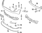 86595DW100 - : Trim Molding for Kia Image