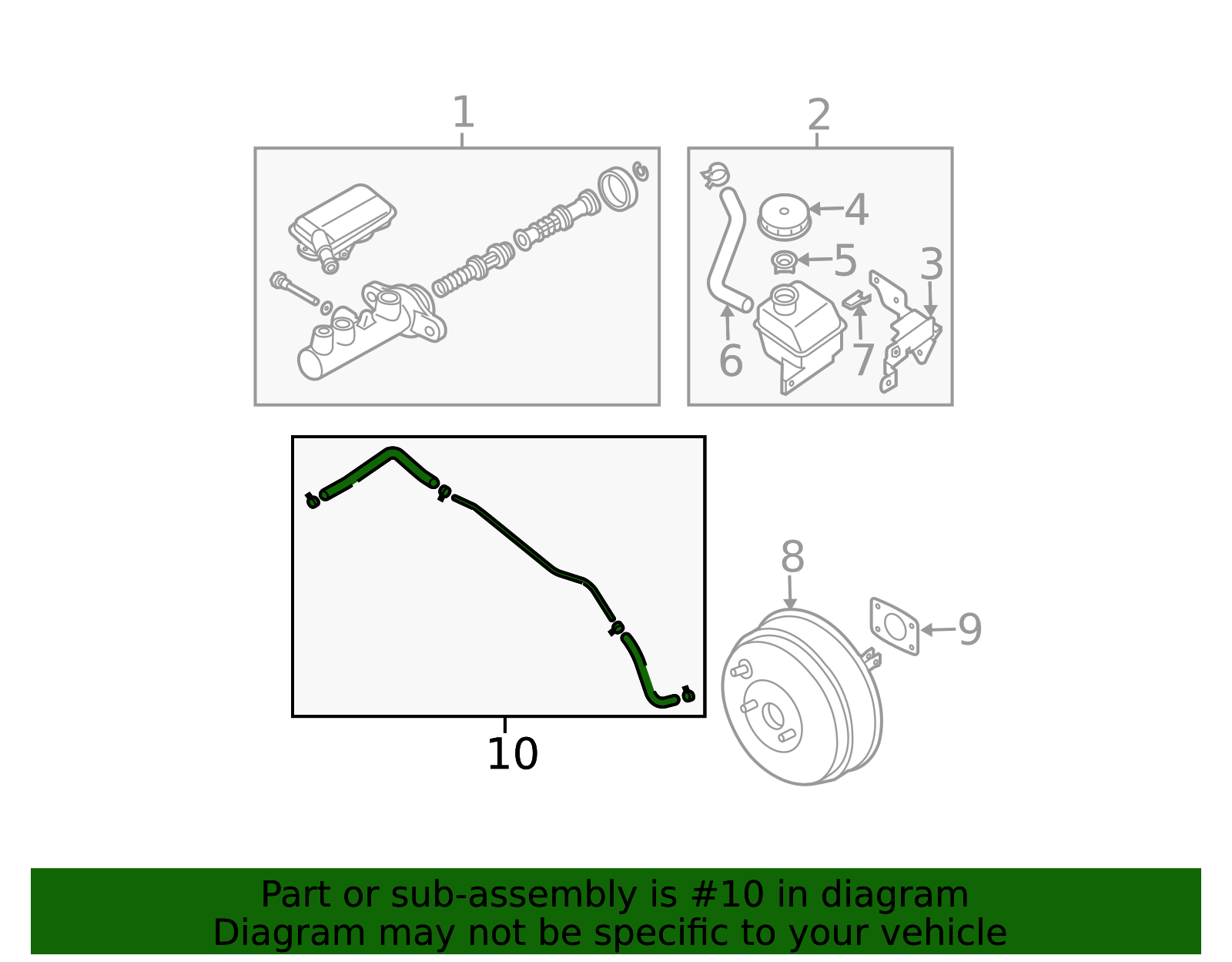 47470-CK000 - Hose & Tube Assembly 2004-2009 Nissan Quest | Official ...