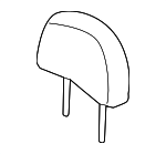 886000A200QZN - Body: Headrest for Hyundai Image
