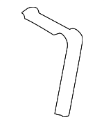 883500A200 - Body: Seat Back Pad for Hyundai Image