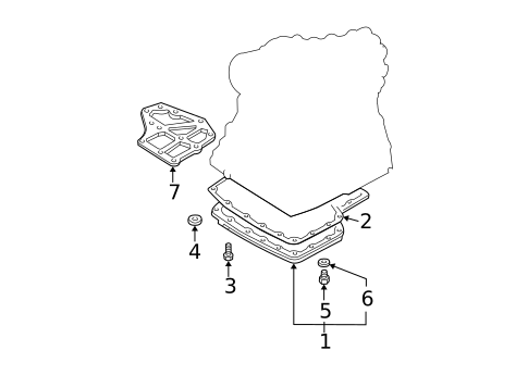 Transaxle Parts for 2001 Nissan Maxima #0