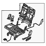 89500R6320NNB - Body: Seat Frame for Hyundai Image