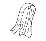 89192R6310NNB - Body: Inner Cover for Hyundai Image