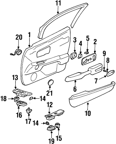 Power Seats for 1999 Cadillac DeVille #1