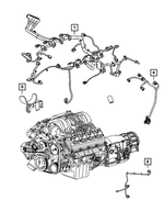 4854660AD - : Injector Wiring for Mopar Image