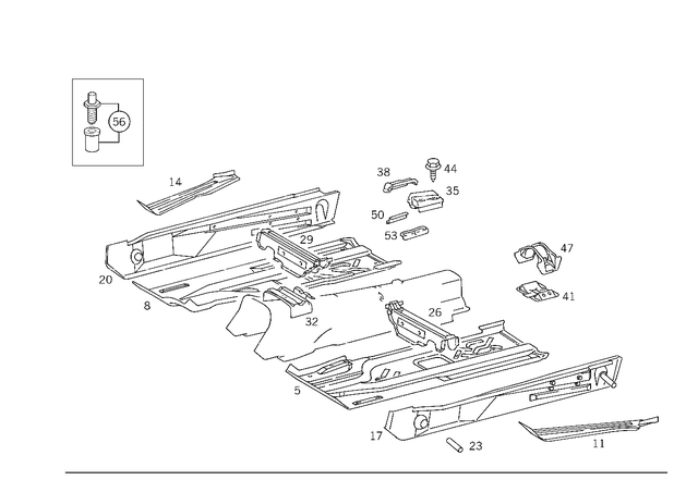 1296160367 - Substructure: Floor for Mercedes-Benz Image image