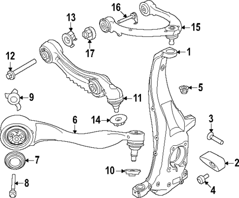 Suspension Components for 2023 Land Rover Range Rover Sport #0