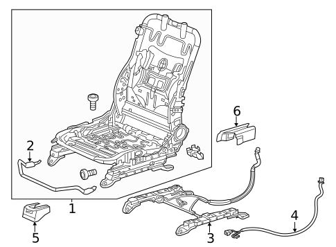 Tracks & Components for 2012 Honda Civic #1
