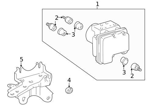Anti-Lock Brakes for 2002 Toyota Echo #2