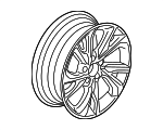 42700TBAA12 - Suspension: Wheel for Honda: Civic Image