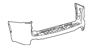 521590C912 - : Bumper Cover for Toyota Image