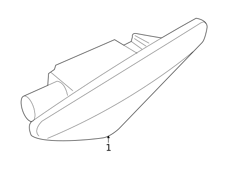 Side Repeater Lamps for 2011 BMW X6 #0